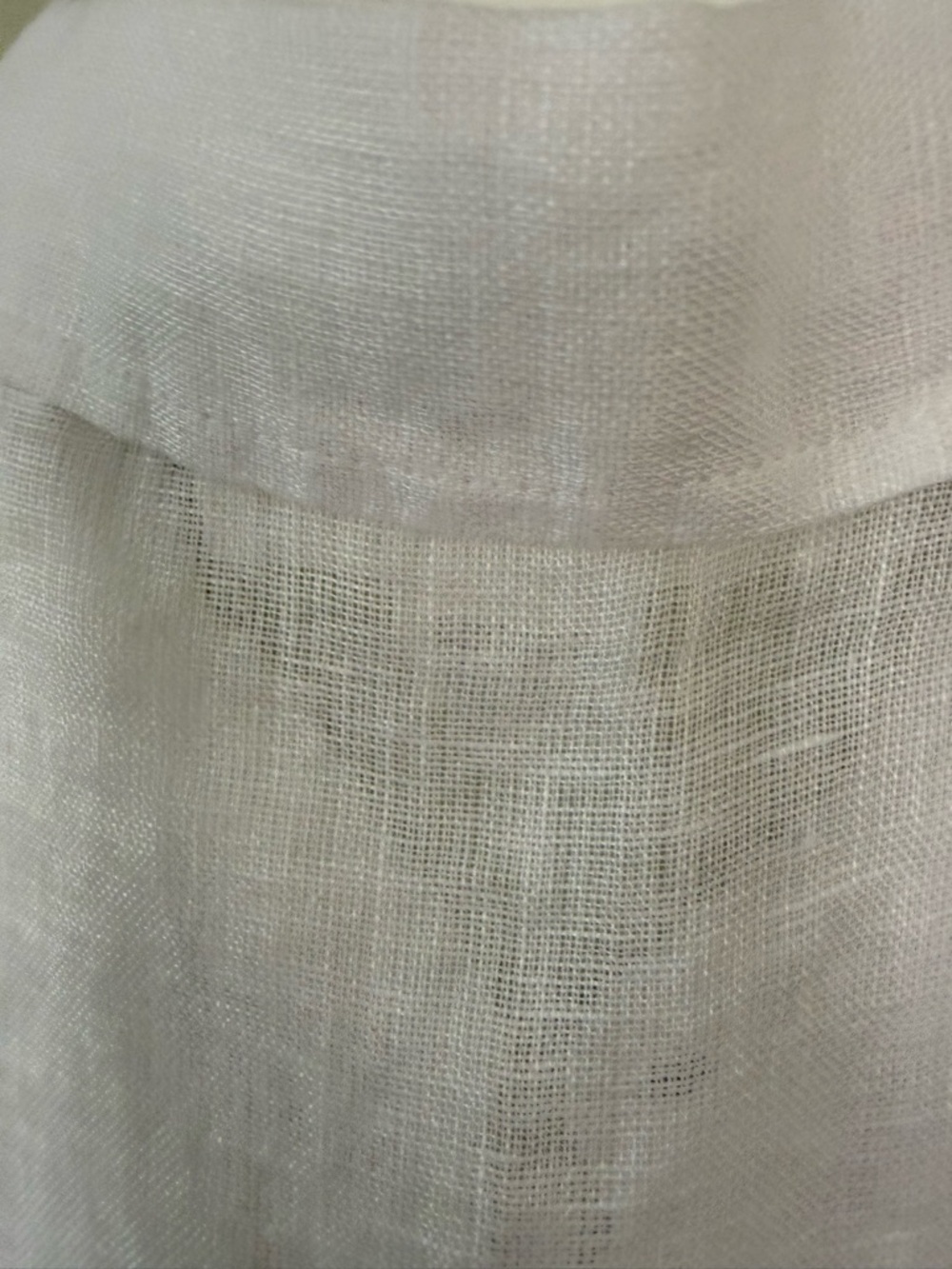 C&C California White Linen Top with Sun Logo Detail - Picture 7 of 8